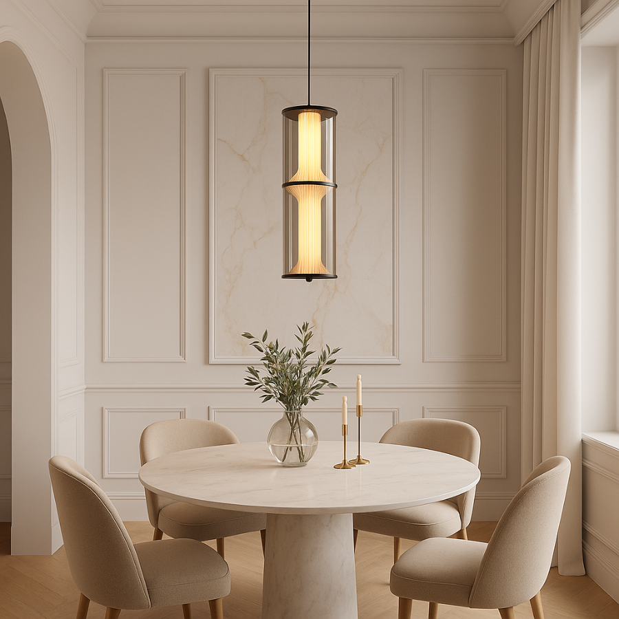 Lampa wisząca LED Aeris 2 transparentna